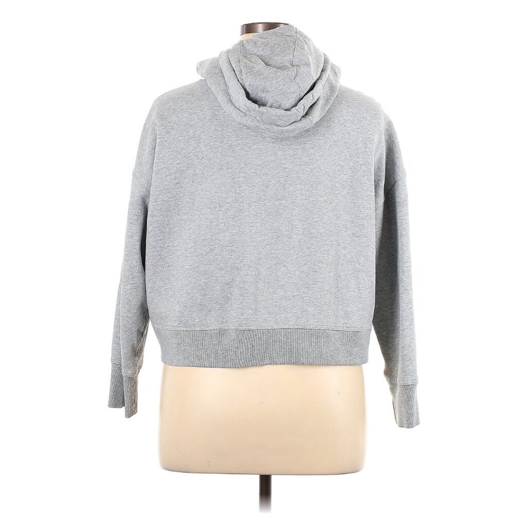 Calvin Klein Performance light gray hoodie thumb holes size extra large xl - Picture 3 of 5